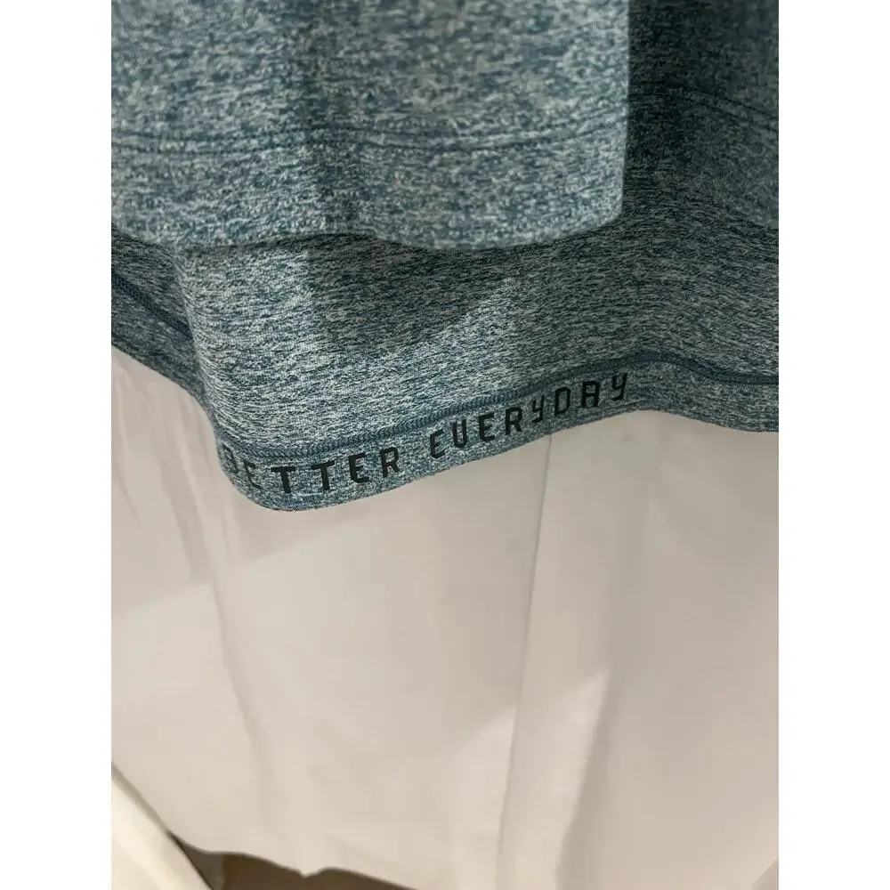 Lululemon Men’s Long Sleeve Surge Warm Tee Heathered Green Sz Xxl - Picture 4 of 5